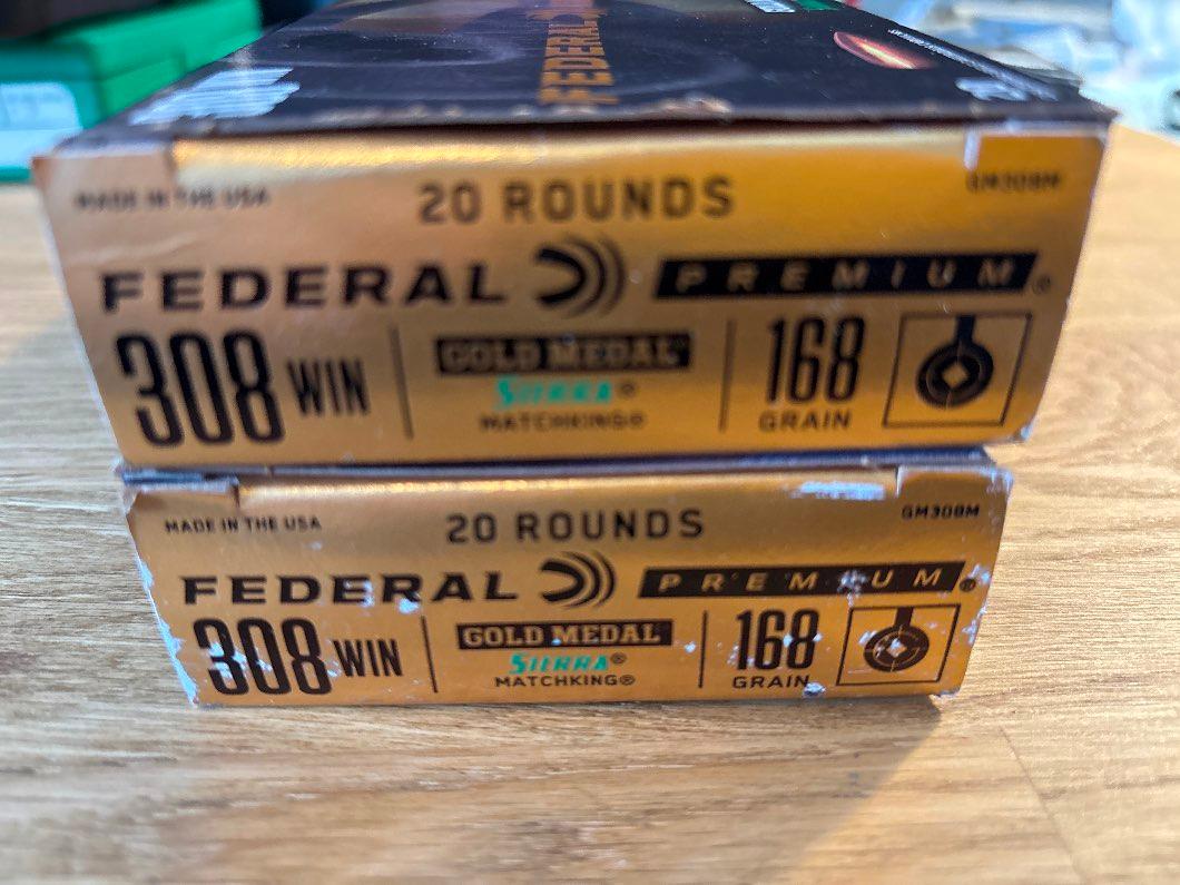 Photo of .308 Ammo 168gr Sierra Premium