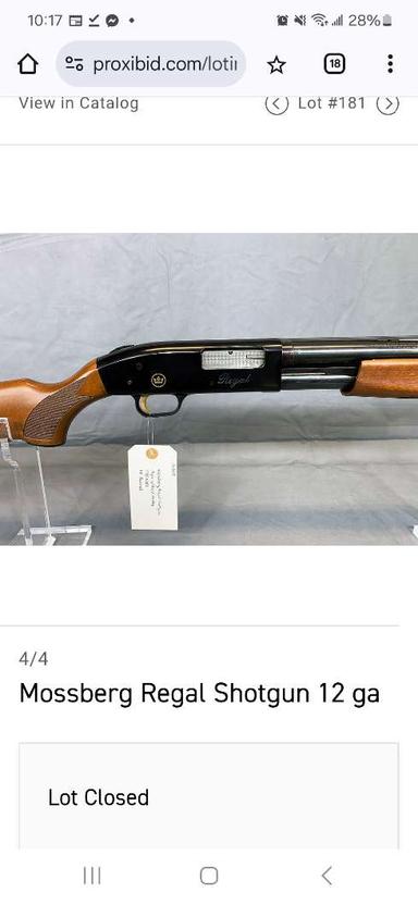 Photo of Mossberg regal 500 - 1